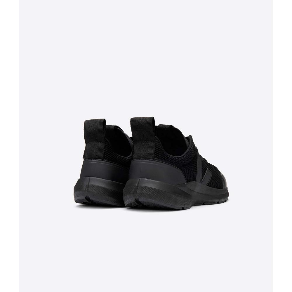 Men's Veja PERFORMANCE RUNNER V-KNIT RICK OWENS Shoes Black | ZA 259FDN